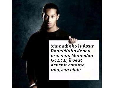 ronaldinho et mamadinho